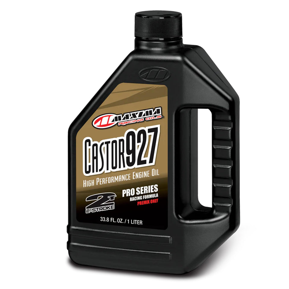 Maxima Castor 927 front label showing product branding and performance benefits