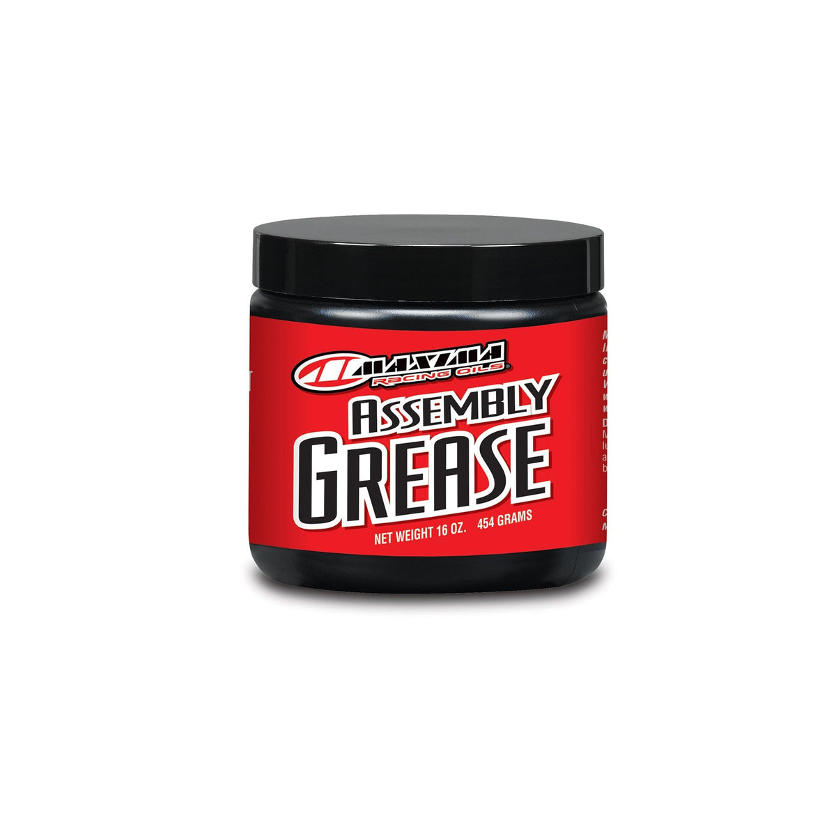 Maxima assembly grease 16 oz front label showing product and protection benefits