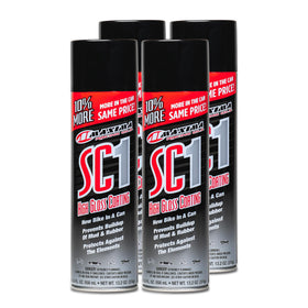 Maxima SC1 front view of can showing label and volume, highlights extra 10%