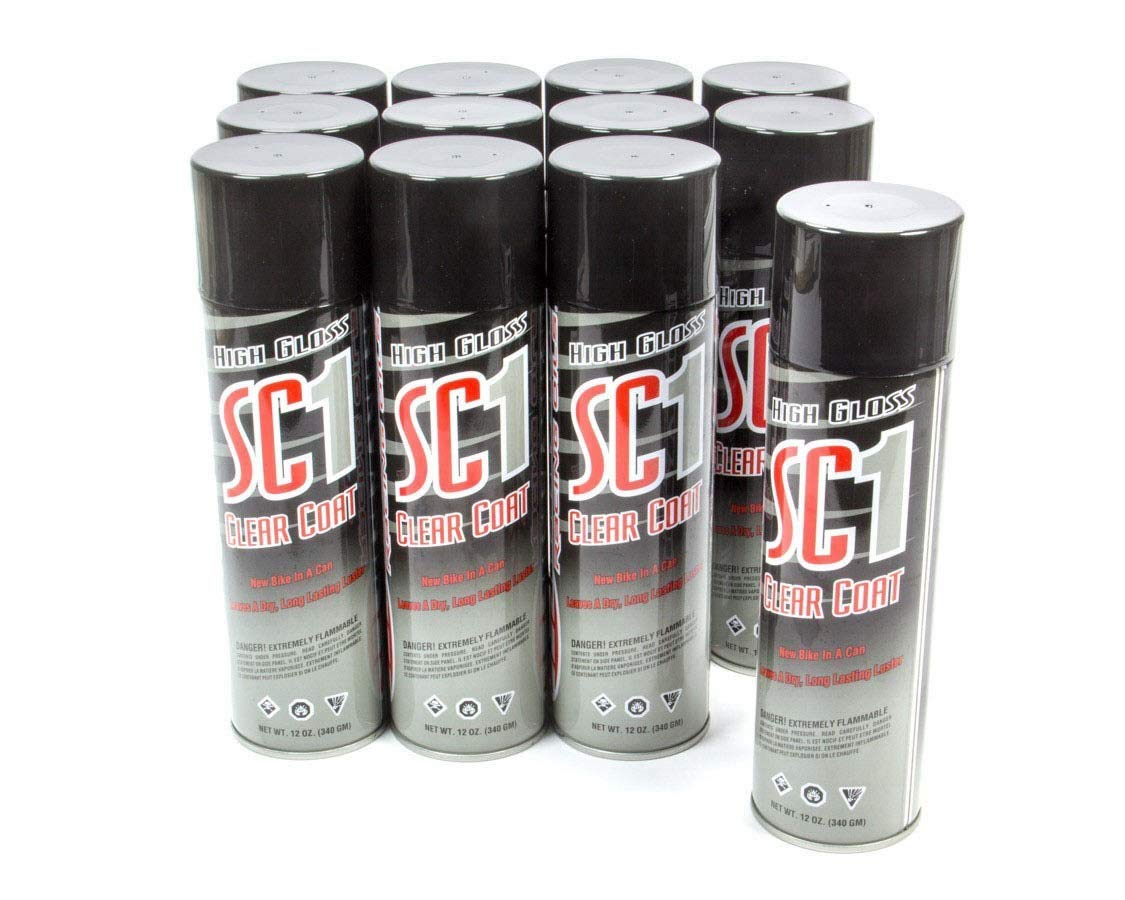 Maxima SC1 front canister showing label and high gloss benefit