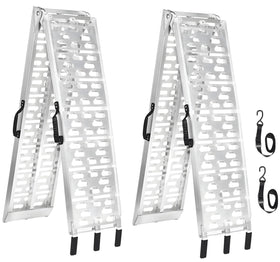 MAXIVAMN front view of ramp set showing compact packed design and portability