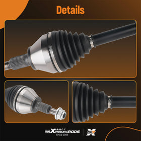 maXpeedingrods axle packaging and label confirming part numbers and protection