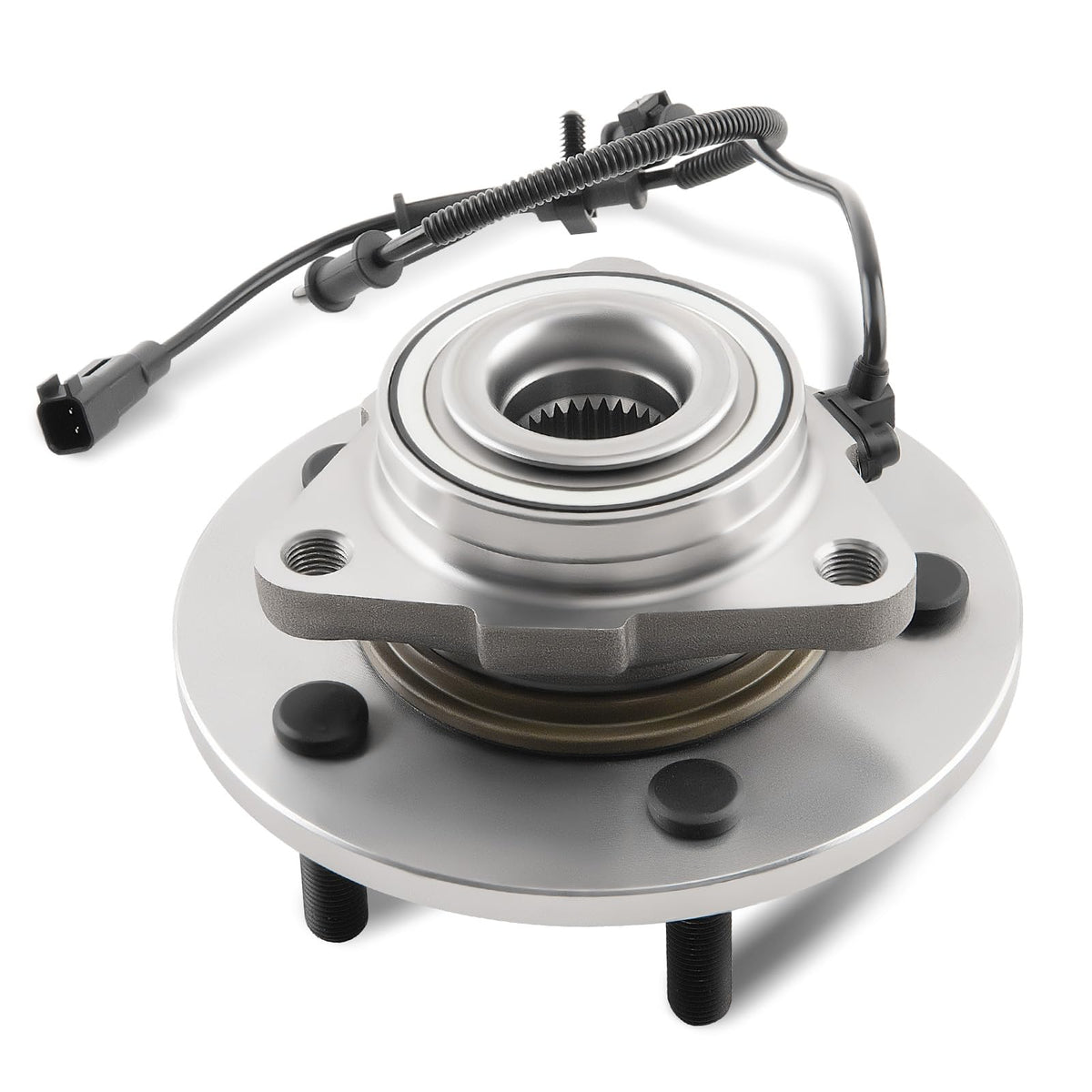 maXpeedingrods front hub assembly front view showing clean fit and durability