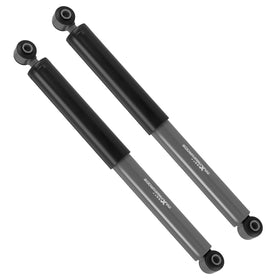 maXpeedingrods front packaging showing rear drop shock and benefits