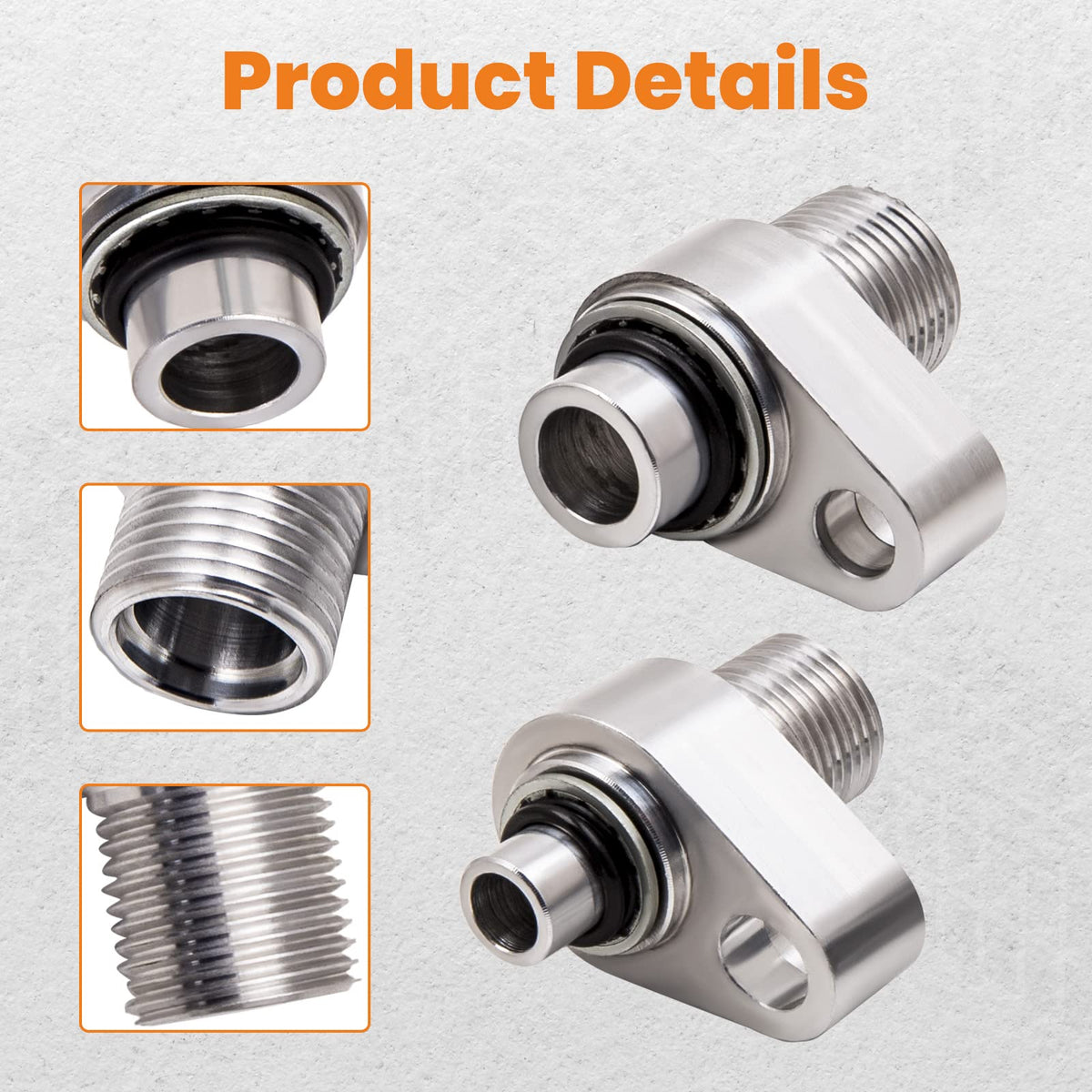 maXpeedingrods hardware layout showing washers and bolts for complete install readiness
