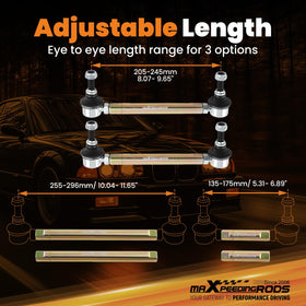 maXpeedingrods installed on BMW front suspension restoring correct alignment