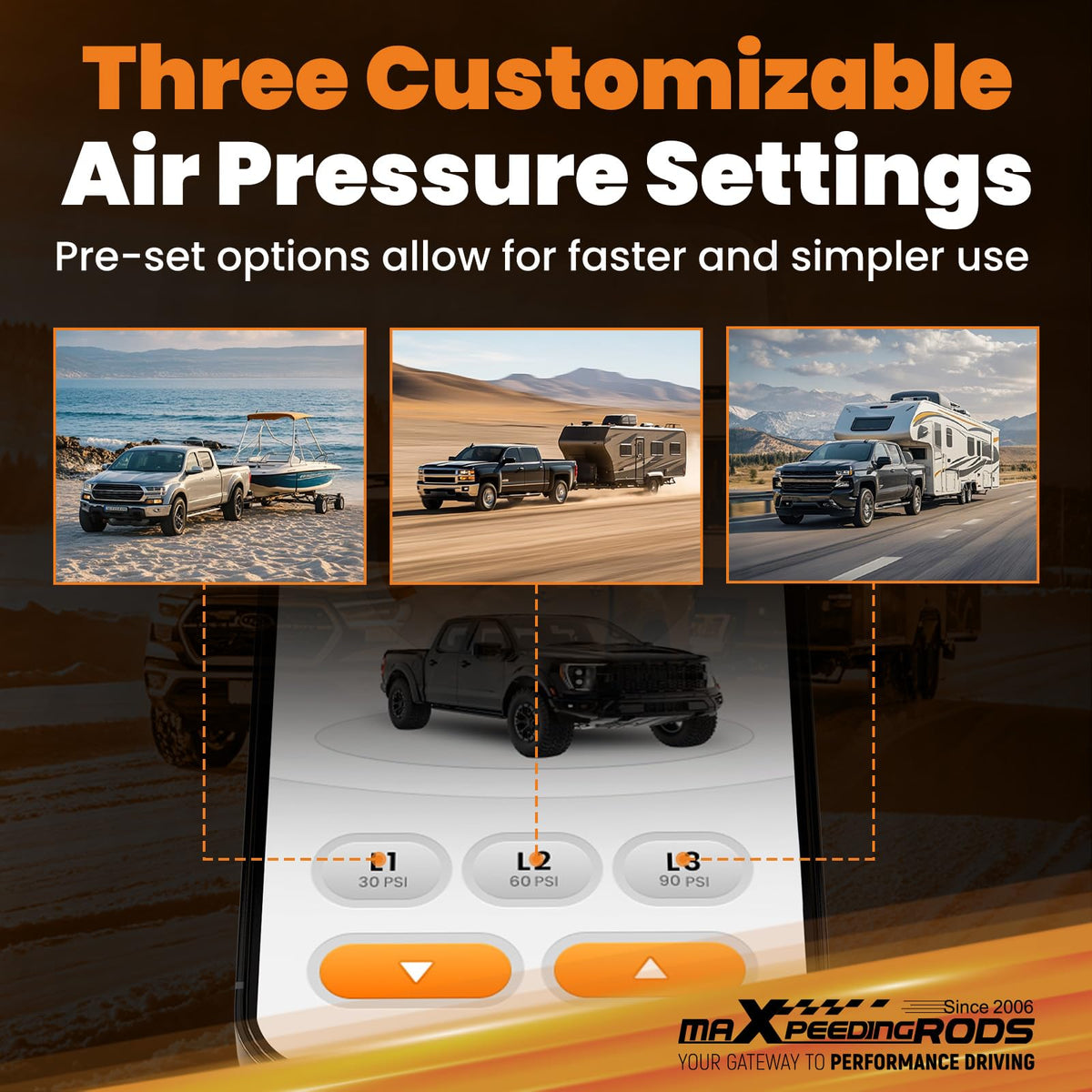 maXpeedingrods manifold and bracket assembly for easy installation