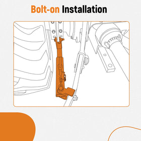 maXpeedingrods mounting hardware laid out for easy bolt-on installation