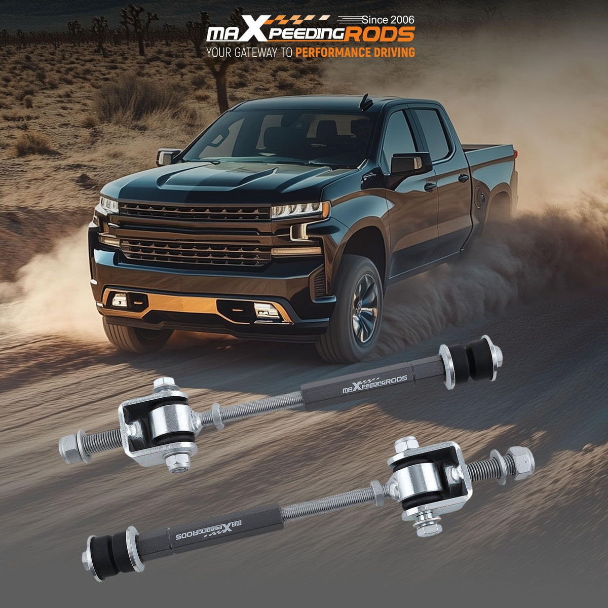 maXpeedingrods product label and part number for correct ordering