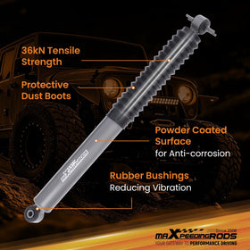 maXpeedingrods product label closeup highlighting model and compatibility