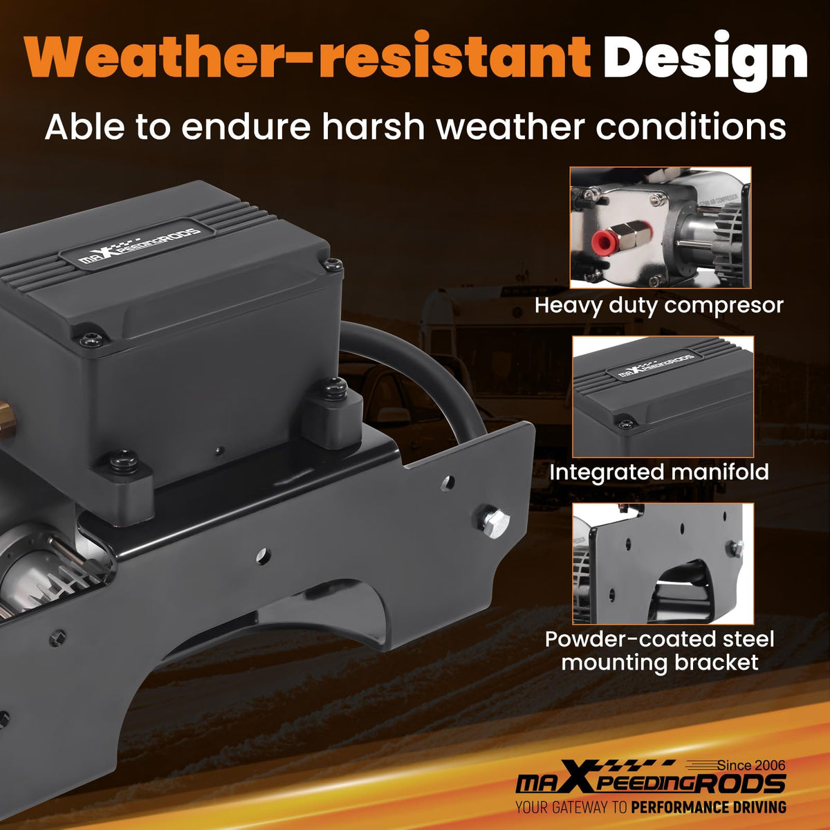 maXpeedingrods remote control with phone app for convenient adjustments