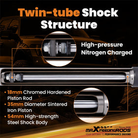 maXpeedingrods rubber bushing detail reducing vibration and cabin noise
