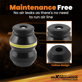 maXpeedingrods spring beside ruler indicating compact size and easy fit
