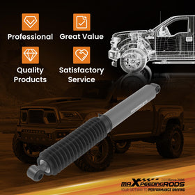 maXpeedingrods size comparison with ruler showing compact fitment and compatibility