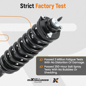 maXpeedingrods packaged strut pair with contents for easy installation