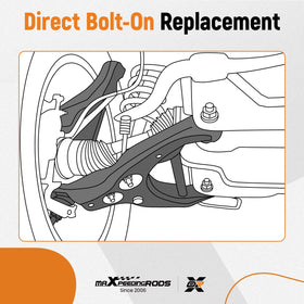 maXpeedingrods front sway bar end links displayed to restore anti-roll stability