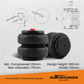 maXpeedingrods top plate detail highlighting rolled crimp for secure mounting