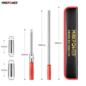 MAXPOWER detachable joint mechanism highlighting secure connection and portability