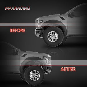 MAXRACING instruction sheet image showing clear steps and faster DIY installation
