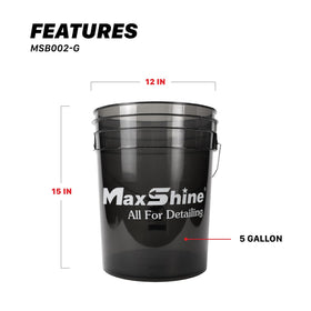 Maxshine close-up of plastic texture highlighting chemical resistance benefit