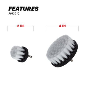Maxshine close-up of soft polypropylene bristles protecting upholstery fibers