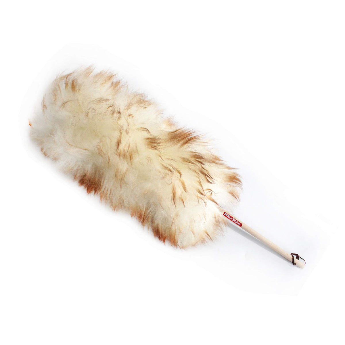 Maxshine duster used on dashboard reducing dust without scratching sensitive surfaces
