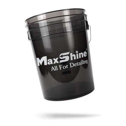 Maxshine front view of bucket showing sturdy build and organization benefit