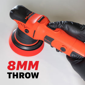 Maxshine M8S V2 motor venting close-up highlighting 1000W power and consistent torque