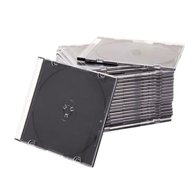 Maxtek black tray closeup displaying secure disc hub that prevents scratching