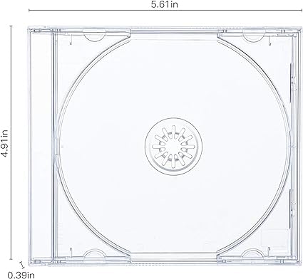 Maxtek open case displaying assembled clear tray for quick disc loading and safety