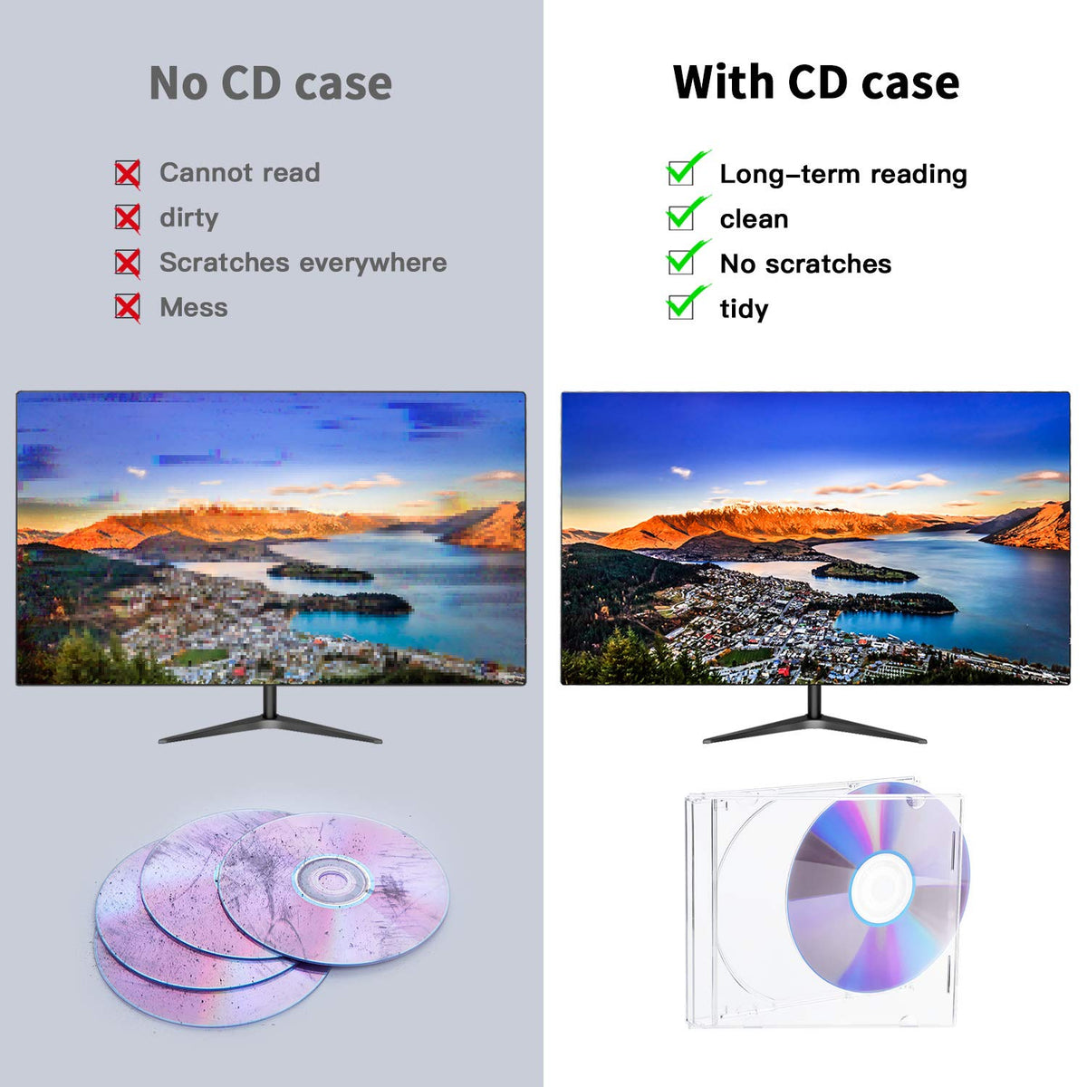 Maxtek beside a CD for size comparison verifying correct standard dimensions