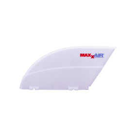 MAXXAIR Fanmate front view showing durable hood and rain protection benefit
