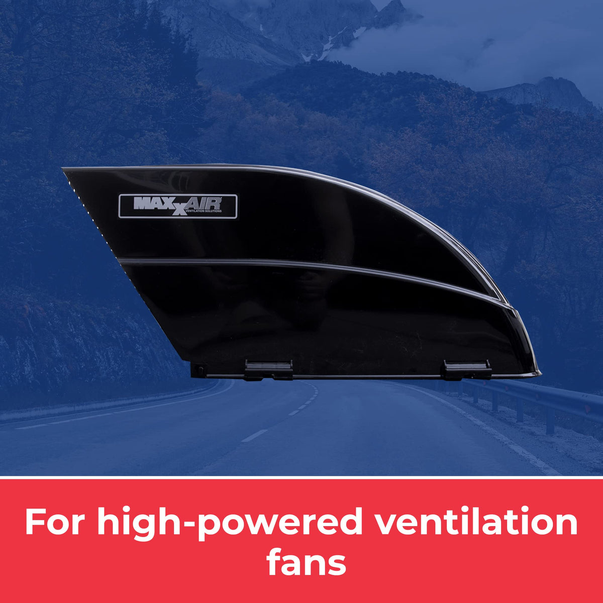 MAXXAIR FANMATE installed on rooftop fan demonstrating continuous airflow