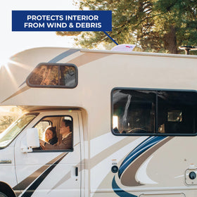 MAXXAIR Fanmate internal fan guard protecting interior from debris and contact