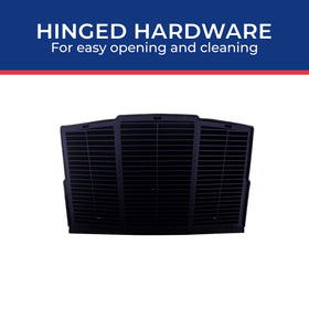 MAXXAIR interior guard detail protecting fan blades and debris intrusion