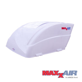 MAXXAIR Fanmate next to ruler size comparison for quick visual fit reference