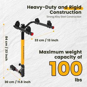 MAXXHAUL close-up of locking knob, highlights reduced wobble and stability