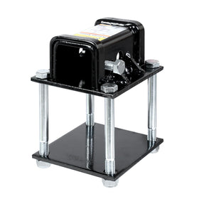 MAXXHAUL front view of adapter showing receiver opening and secure fit benefit