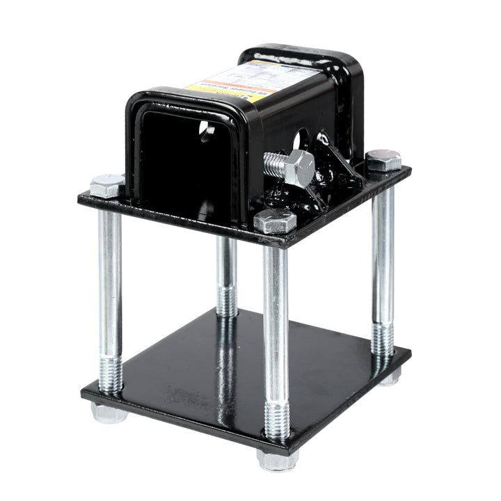 MAXXHAUL front view of adapter showing receiver opening and secure fit benefit