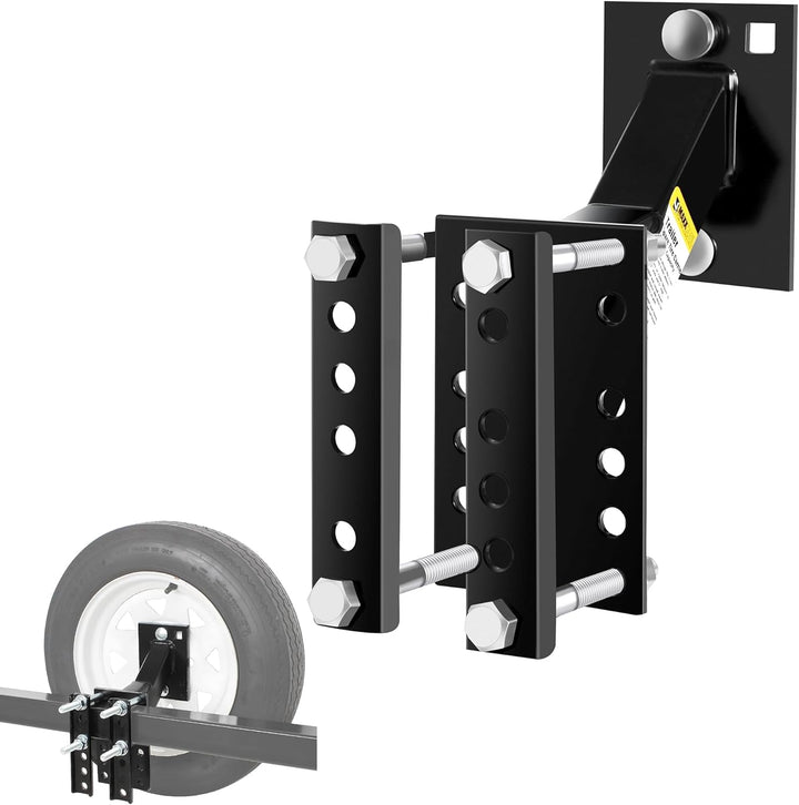 MAXXHAUL 50214 front bracket view showing mount and fit benefit