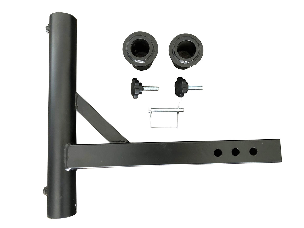 MAXXHAUL 50240 front view mounted in hitch showing secure fit and convenience