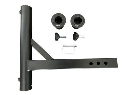 MAXXHAUL 50240 front view mounted in hitch showing secure fit and convenience