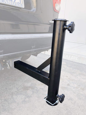 MAXXHAUL 50240 next to included hitch pin showing size and scale