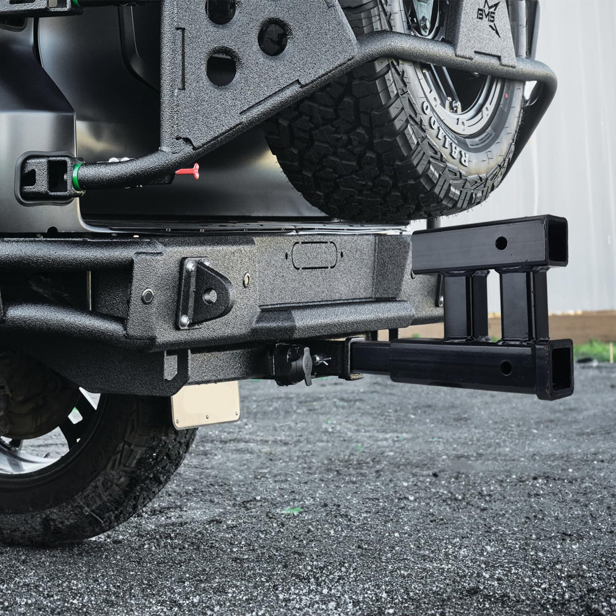 MAXXHAUL close-up of top accessory receiver highlighting secure accessory attachment