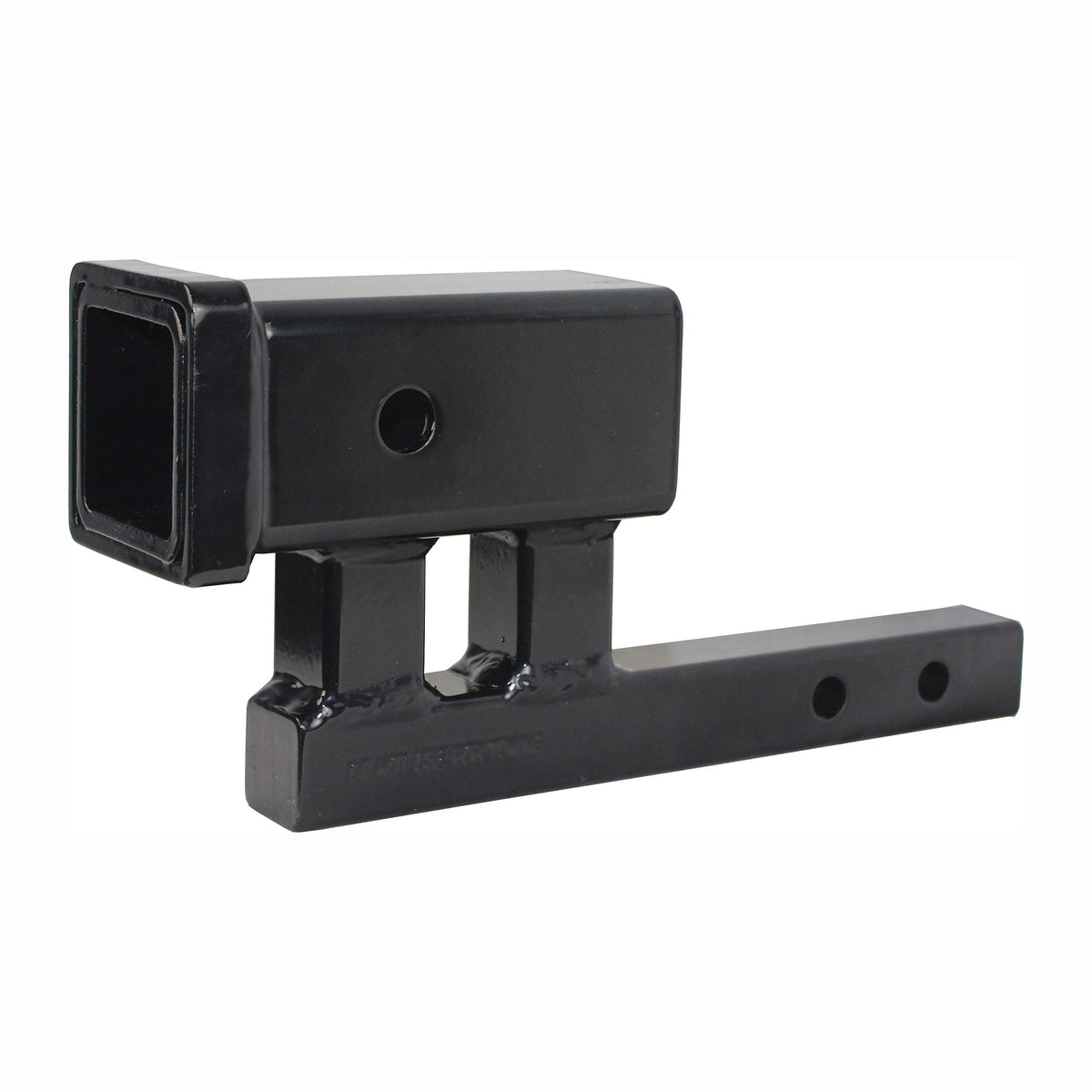 MaxxHaul 80875 front view showing 2-inch receiver and durable finish, improving accessory fit