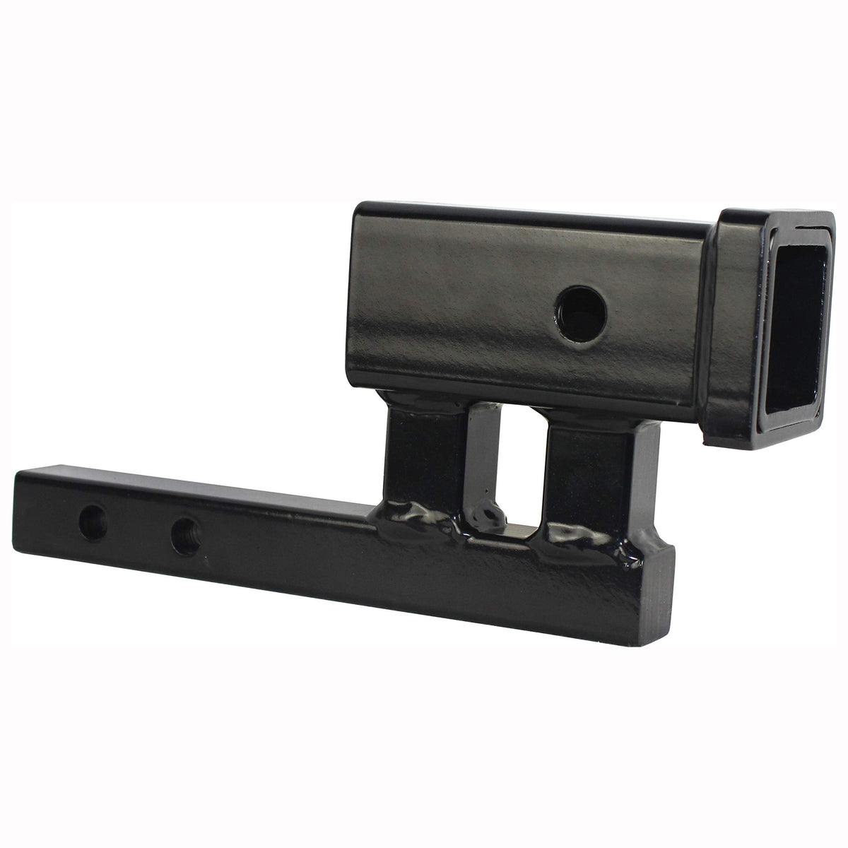 MaxxHaul shank close-up showing dual pin holes and powder-coat for rust protection