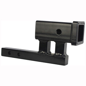 MaxxHaul shank close-up showing dual pin holes and powder-coat for rust protection
