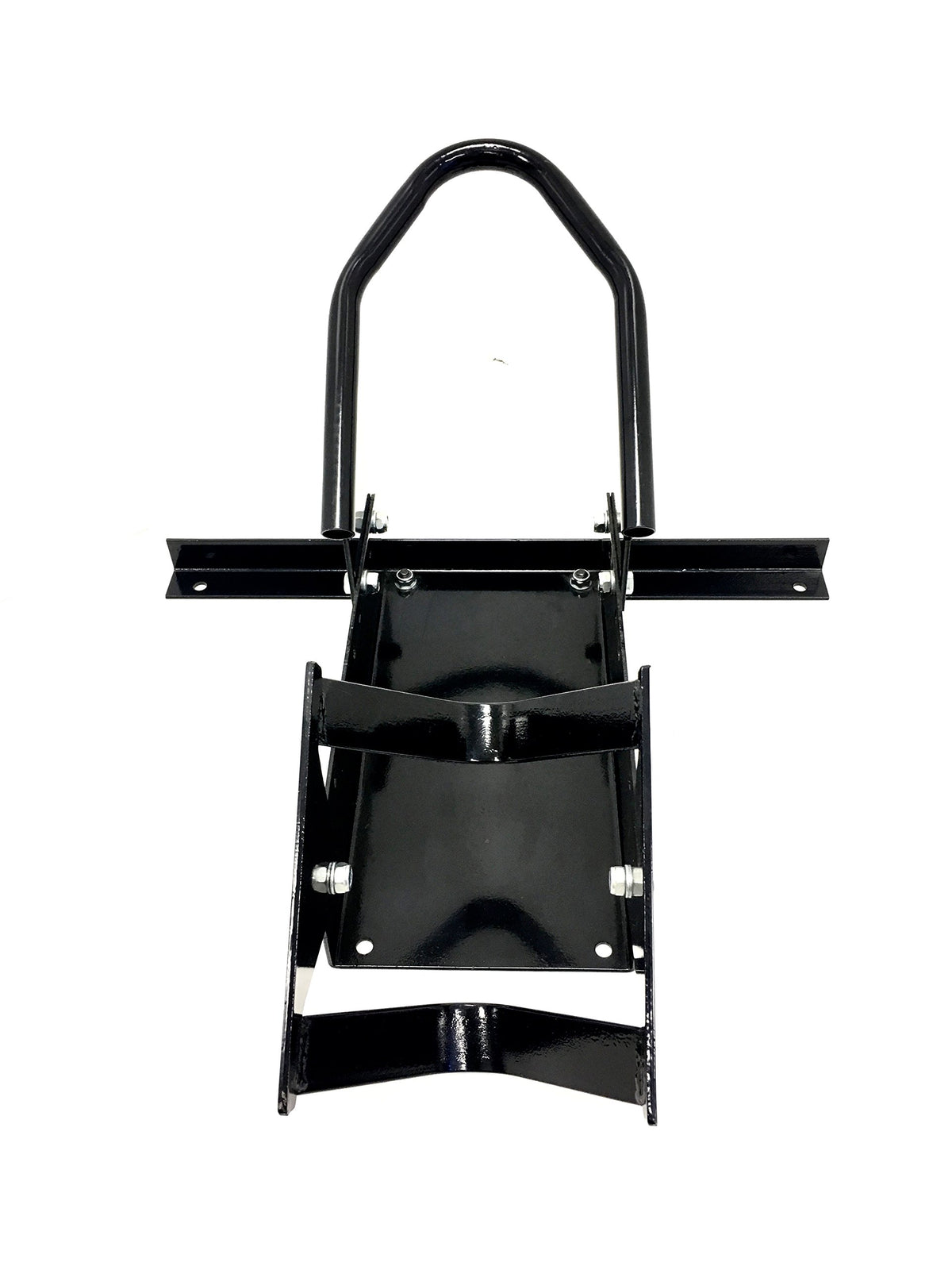 MaxxHaul adjustable rear cradle detail showing four-position fit advantage