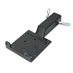 MAXXHAUL front view of hitch winch mount showing compact profile and durability