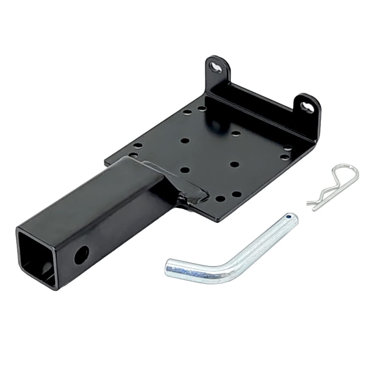 MAXXHAUL installed on an ATV demonstrating quick receiver mounting and utility